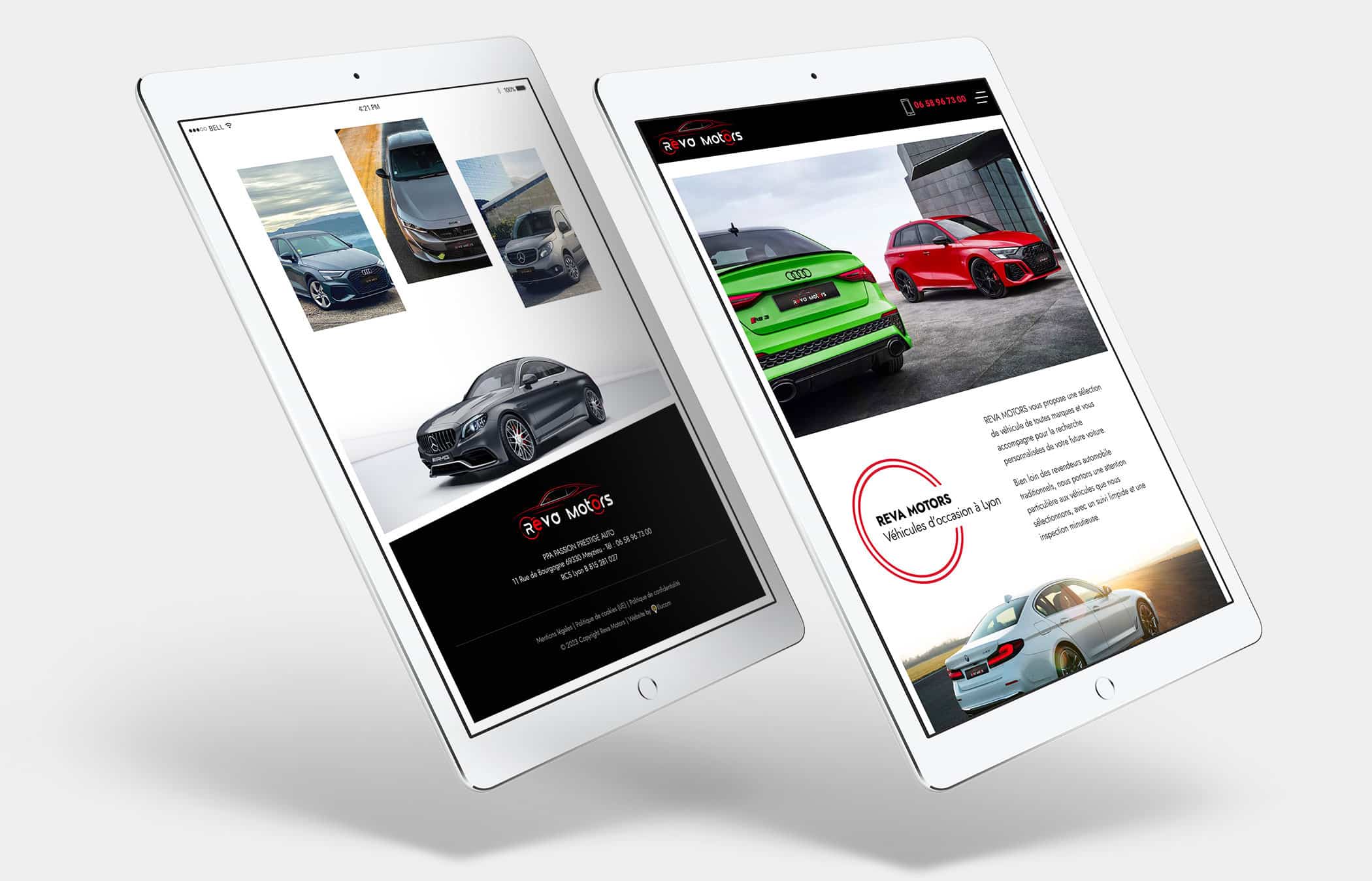 Reva Motors Site vitrine