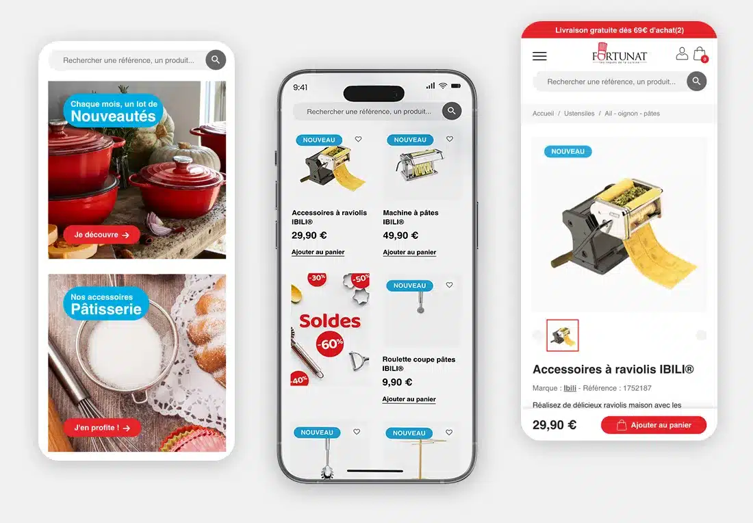 Optimisation mobile du site Optimisation mobile du site