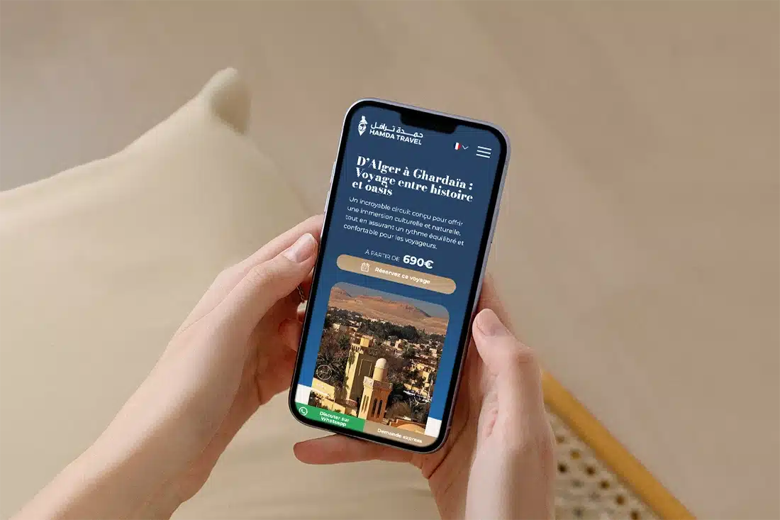 Hamda Tavel sur mobile Hamda Tavel sur mobile